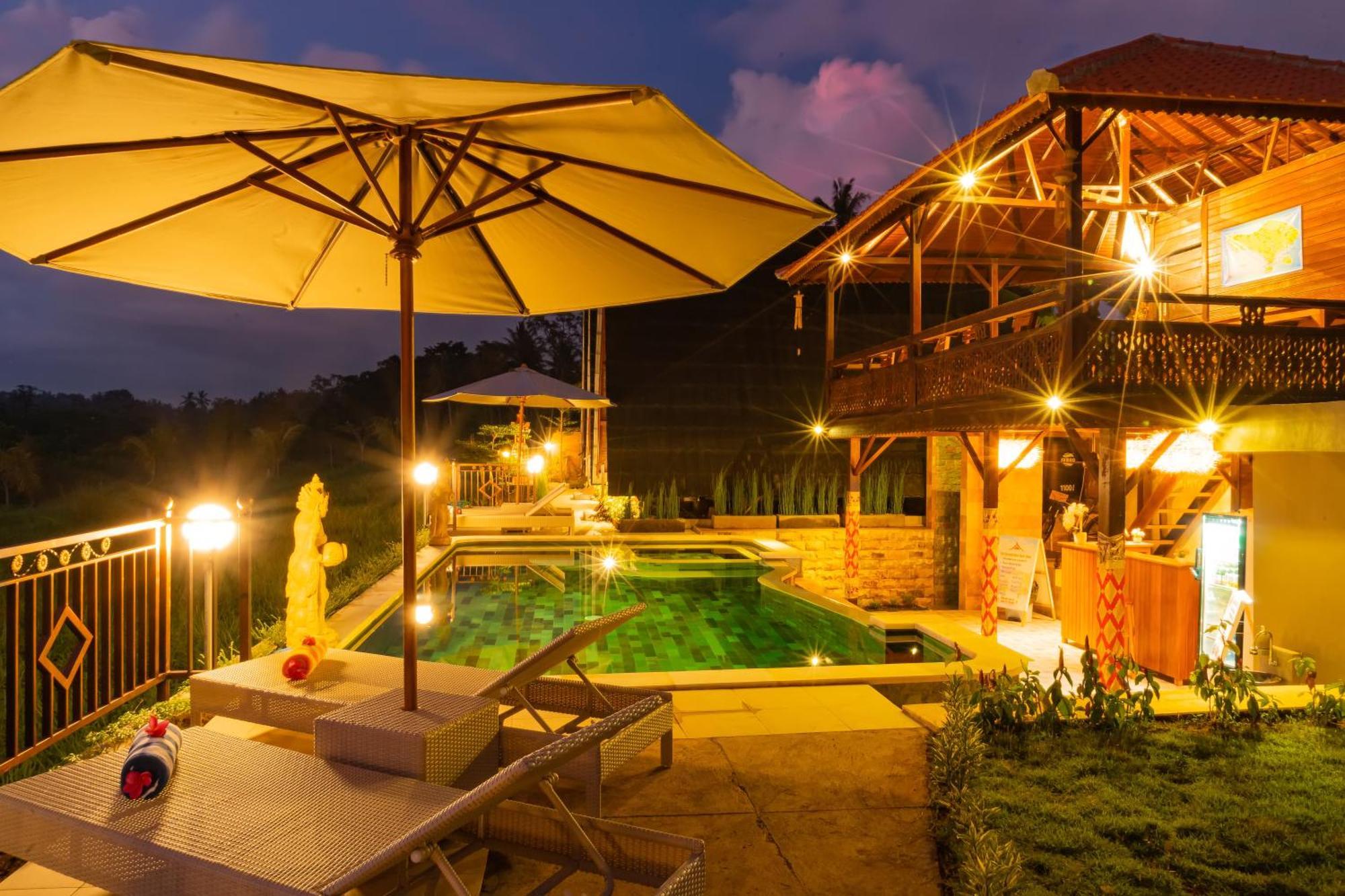The Pyramid Ubud River Villas Payangan Exteriér fotografie