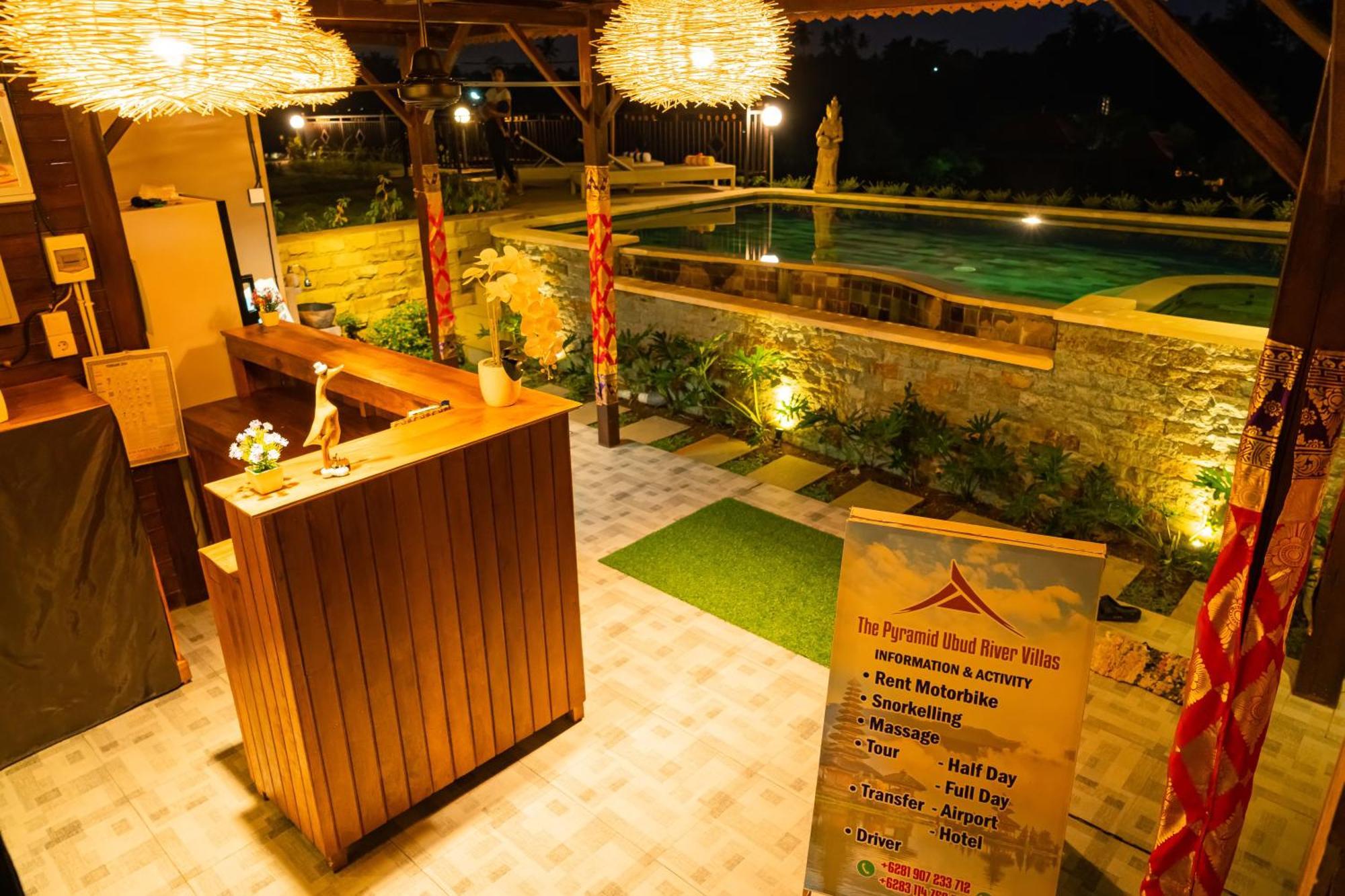 The Pyramid Ubud River Villas Payangan Exteriér fotografie
