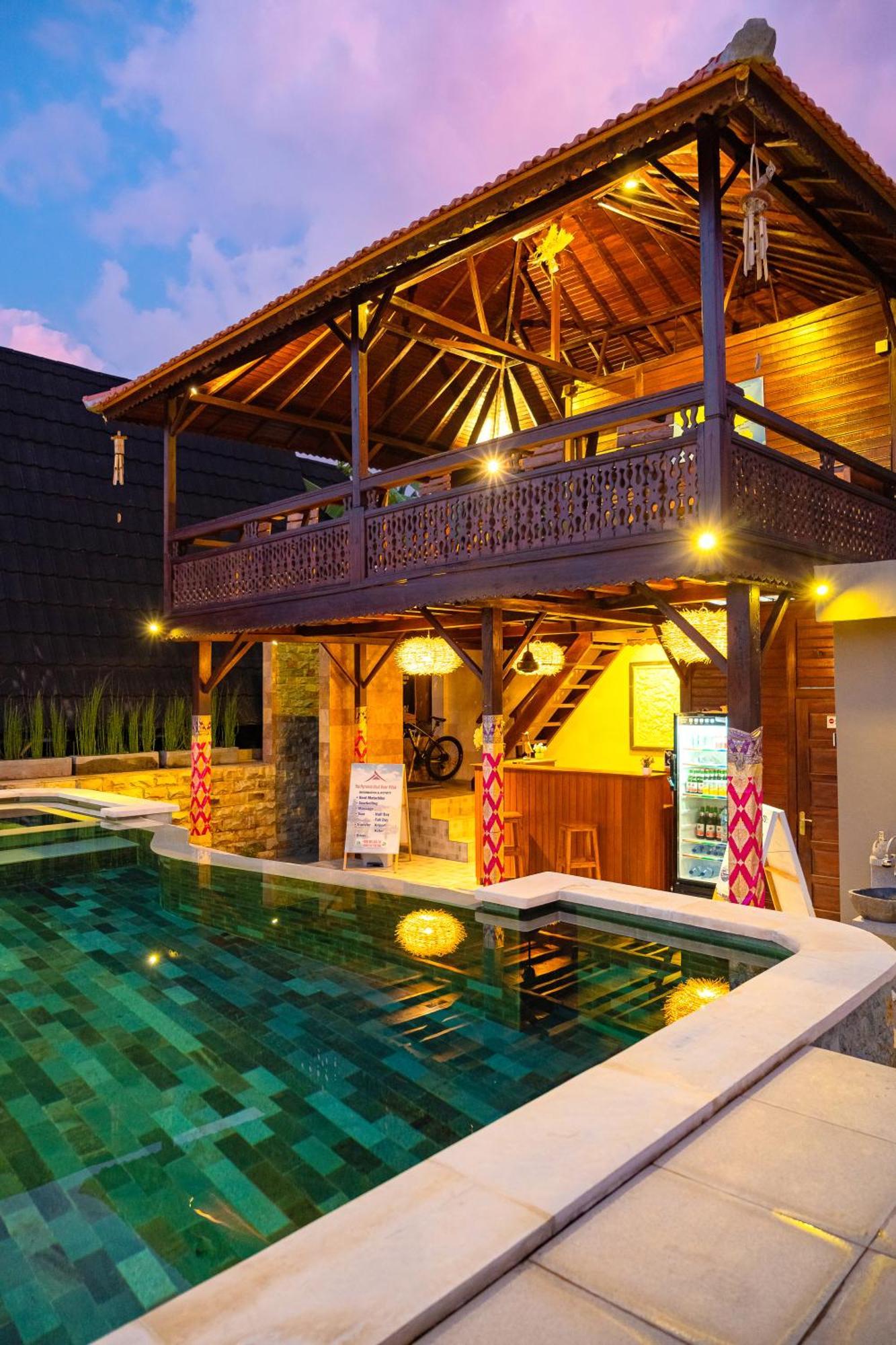 The Pyramid Ubud River Villas Payangan Exteriér fotografie