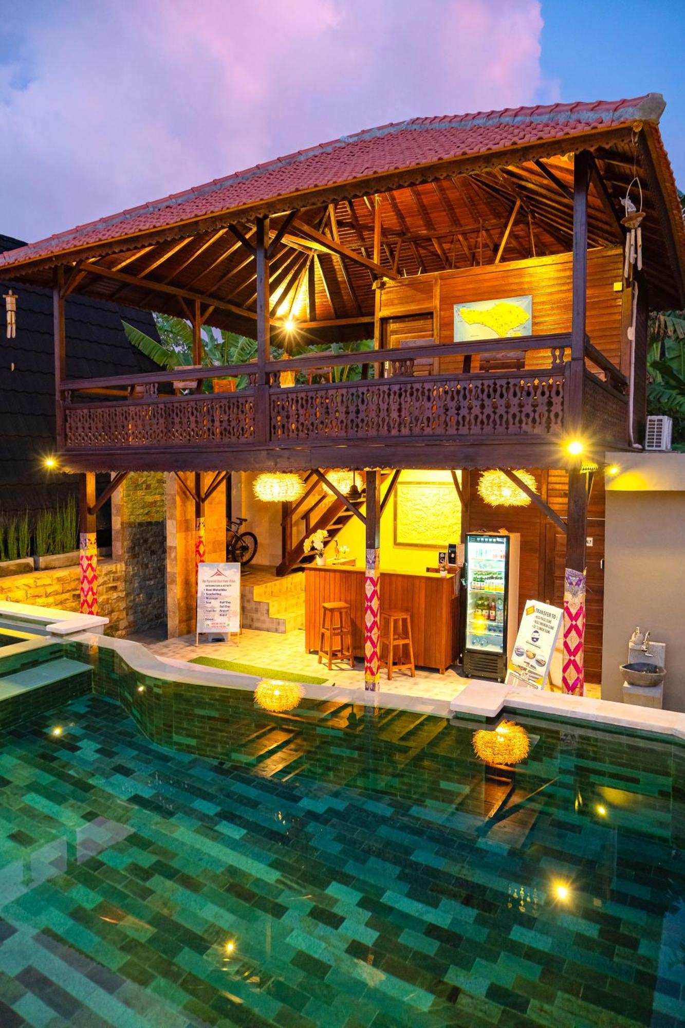 The Pyramid Ubud River Villas Payangan Exteriér fotografie