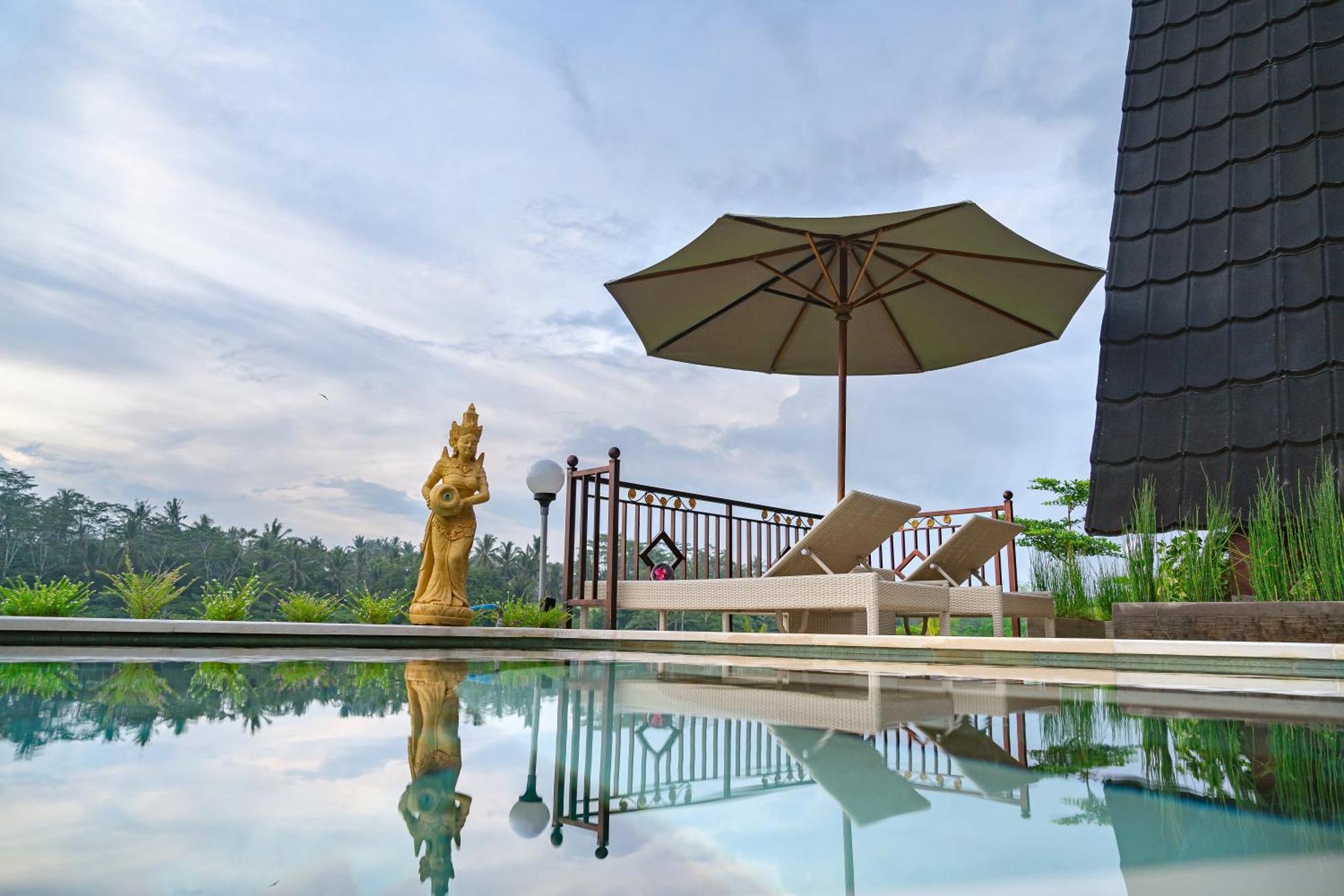 The Pyramid Ubud River Villas Payangan Exteriér fotografie