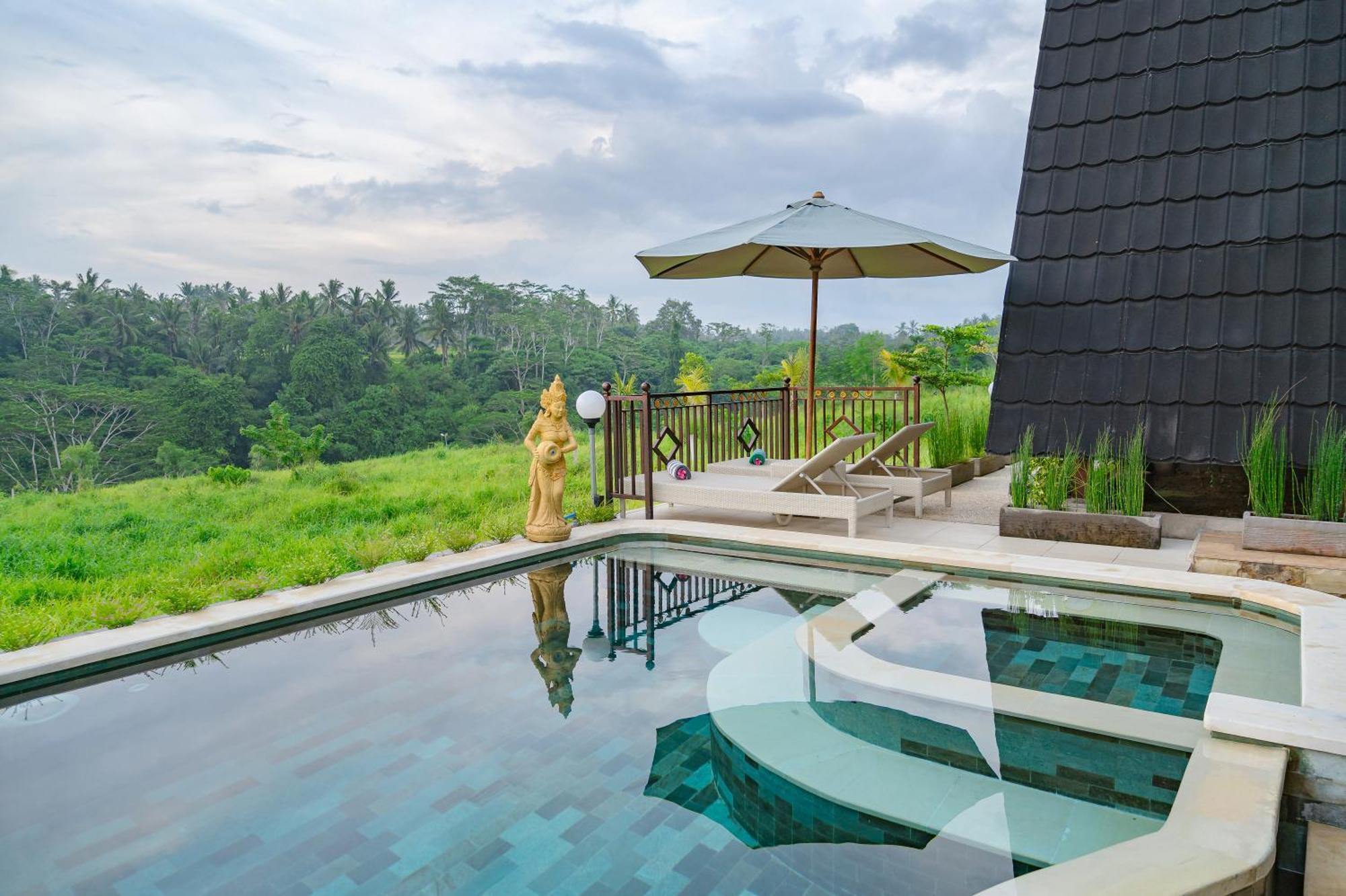 The Pyramid Ubud River Villas Payangan Exteriér fotografie