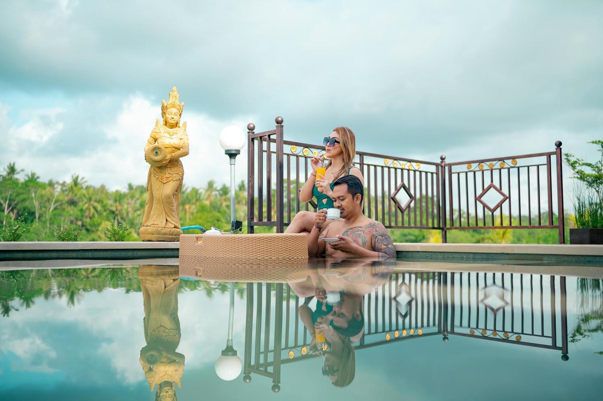 The Pyramid Ubud River Villas Payangan Exteriér fotografie