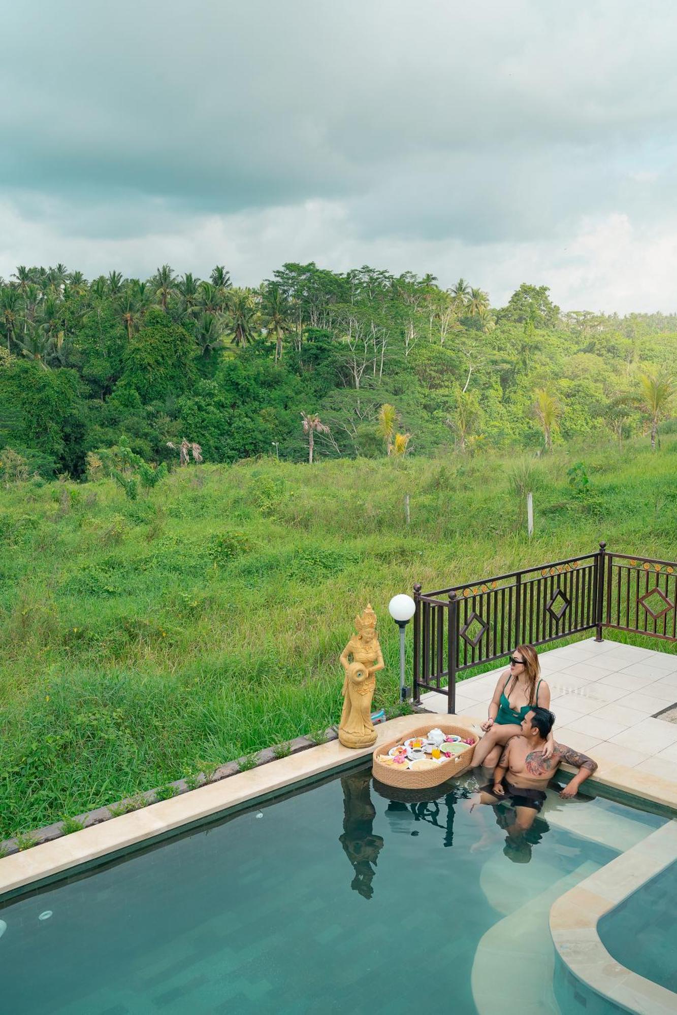 The Pyramid Ubud River Villas Payangan Exteriér fotografie